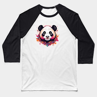 Cute Panda Baseball T-Shirt